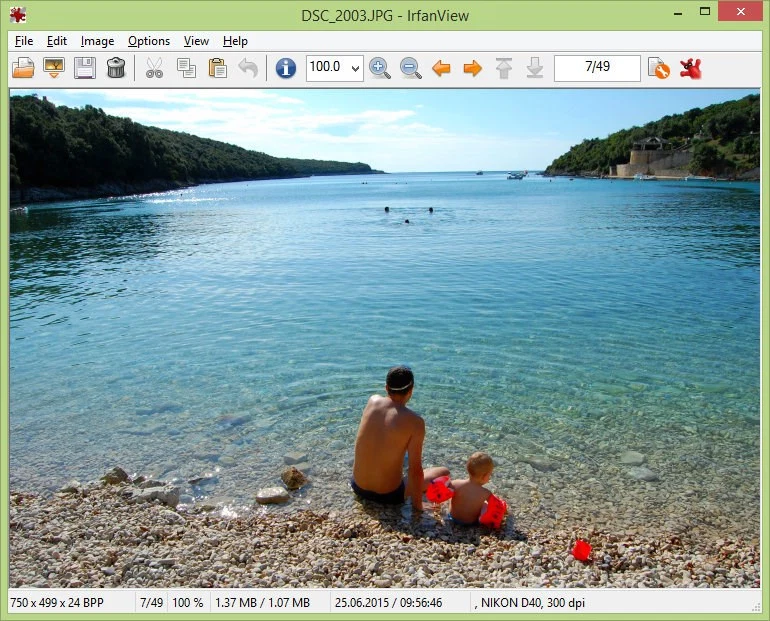 IrfanView — скриншот 1 для Windows